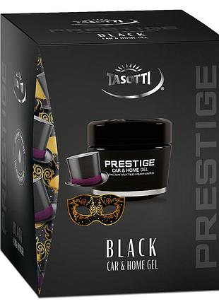 Ароматизатор для авто гелевый "gel prestige" black (черный) 50мл tasotti