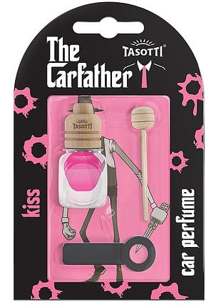 Ароматизатор для авто на обдув "carfather wood" kiss (поцелуй) 7мл tasotti