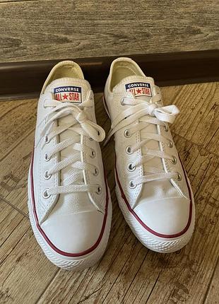 Кеди converse all star, 39,5 розмір, 25 см, шкіра