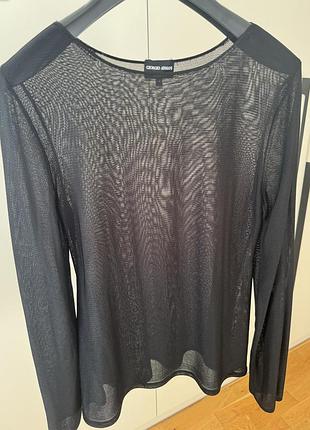 Giorgio armani кофта сетка 3