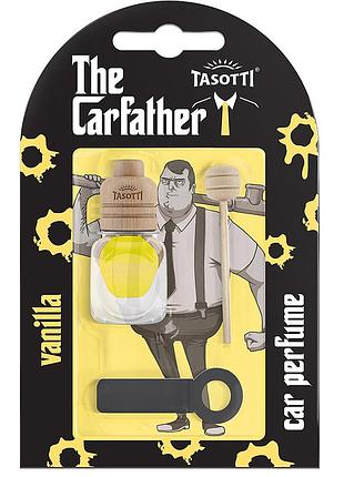 Ароматизатор для авто на обдув "carfather wood" vanilla (ваниль) 7мл tasotti