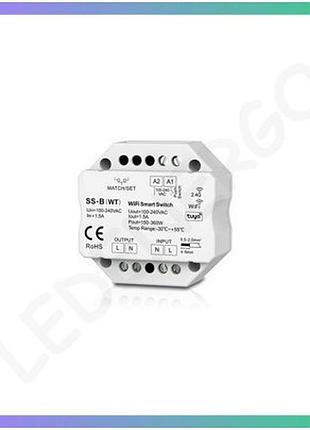 Релейний модуль вимикач deya wifi rf 1.5a для керування світлом розумний перемикач для дому