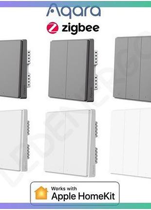 Вимикач 1-2-3 клавіші aqara d1 zigbee без нульової лінії для розумного дому