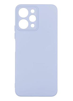 Чохол із рамкою камери silicone cover a xiaomi redmi 13 4g / poco m6 4g lilac