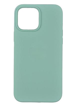 Чехол silicone case aa iphone 13 pro max light cyan