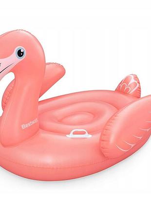 Плот надувной bestway 41525 фламинго 138 x 107 см