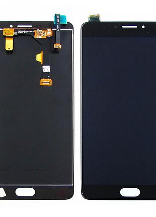 Дисплей для meizu m3 max s685 с сенсором черный (dh0723)