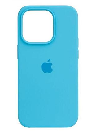 Чехол original full size для apple iphone 14 pro blue