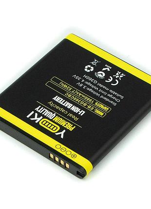 Акумулятор високої ємкості premium якість yoki eb-bg360cbc для samsung g360h galaxy core prime