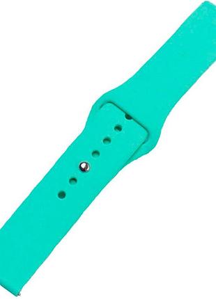 Ремешок universal silicone button design samsung/amazfit/huawei 20 mm spearmint green (35724_3577973)