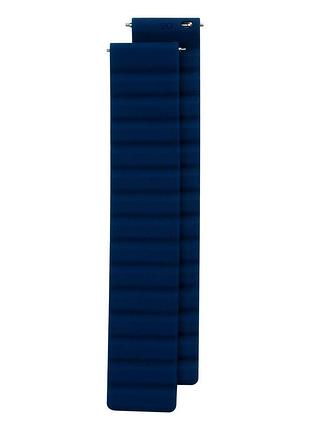 Ремешок silicone link magnetic samsung galaxy watch 20 mm dark blue