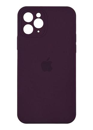 Чохол original full size square для apple iphone 11 pro maroon