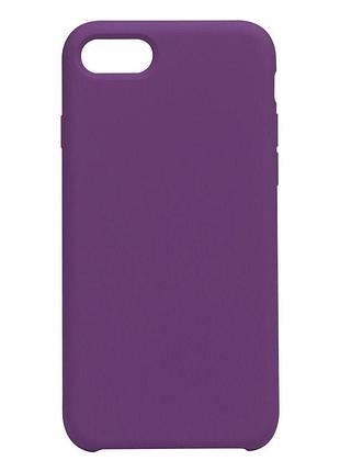 Чехол soft case no logo для apple iphone 7 / iphone 8 / iphone se (2020) grape