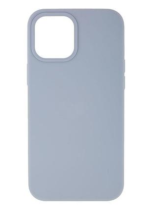 Чехол silicone case aa apple iphone 12 pro max mist blue