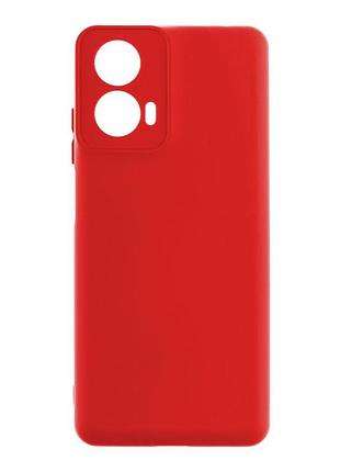 Чехол с рамкой камеры silicone cover a motorola g24 power red (34824_3343305)