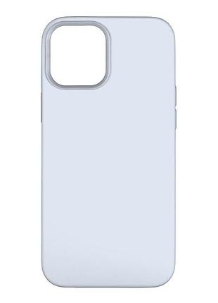 Чохол посиленого захисту silicone magsafe apple iphone 12/ iphone 12 pro cloud blue