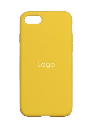 Чехол original full size для apple iphone se (2020) canary yellow