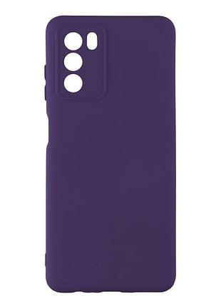 Чохол із рамкою камери silicone cover a zte v40 vita purple