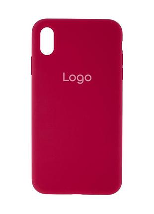 Чохол original full size для apple iphone xs max garnet