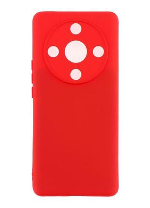 Чехол с рамкой камеры silicone cover a honor magic6 lite red (34995_3344751)