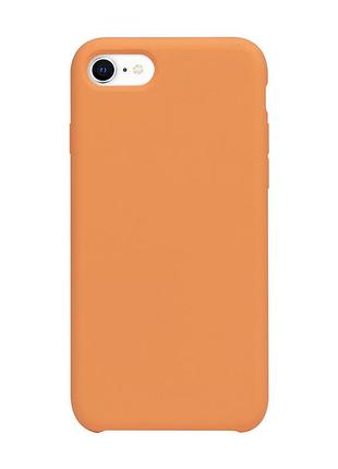 Чехол soft case no logo для apple iphone 7 / iphone 8 / iphone se (2020) papaya