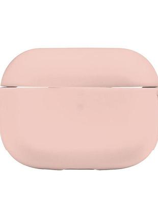 Чехол silicone case airpods pro pink