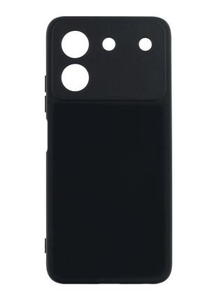 Чехол с рамкой камеры silicone cover a zte blade a54 black (34453_3340957)
