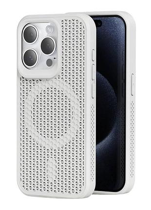 Классический чехол aerocool tpu pc magsafe apple iphone 13 pro max white