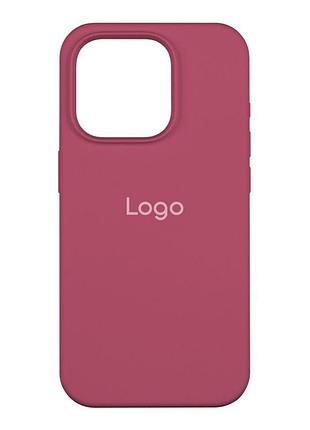 Чехол spase silicone case full size aa iphone 15 pro dragon fruit
