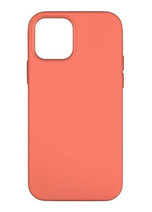 Чехол усиленной защиты magsafe silicone apple iphone 12 / iphone 12 pro pink citrus