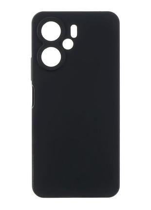 Чехол-накладка liquid silicone aa xiaomi redmi 13c / poco c65 black (35397_3346096)
