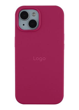Чехол silicone case full size (aa) для iphone 15 dragon fruit