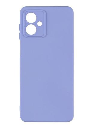 Чехол с рамкой камеры silicone cover a motorola g14 lilac (34775_3342909)
