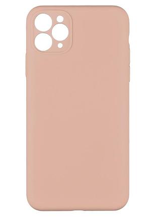 Чохол full frame camera protective для apple iphone 11 pro max pink sand
