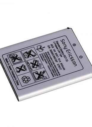 Акумуляторна батарея quality bst-33 для sony ericsson w610
