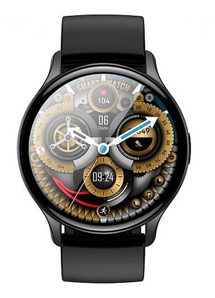 Смарт часы круглые xo j5 amoled black