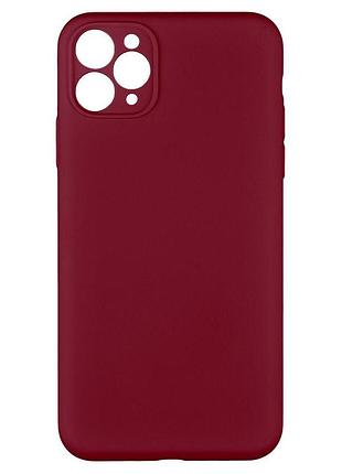 Чехол full frame camera protective для apple iphone 11 pro max wine red