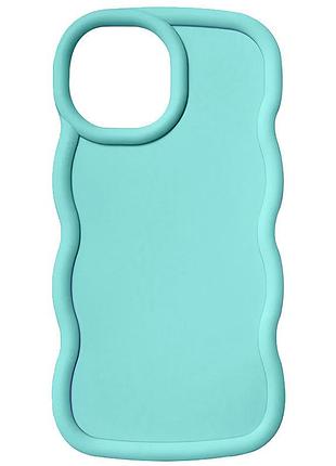Чохол tpu ripple для apple iphone 16 pro (6.3") turquoise