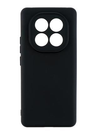 Чехол с рамкой камеры silicone cover a xiaomi redmi note 14 pro 5g black (37024_3610033)