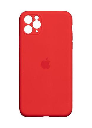Чехол original full size with frame для apple iphone 11 pro max red