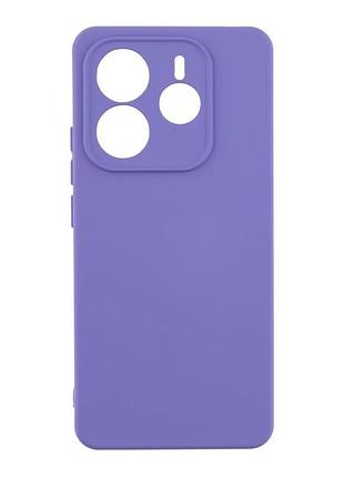 Чехол с рамкой камеры silicone cover a xiaomi redmi note 14 5g elegant purple (37023_3610027)