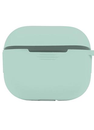 Чохол silicone case з карабіном для airpods 3 sea blue