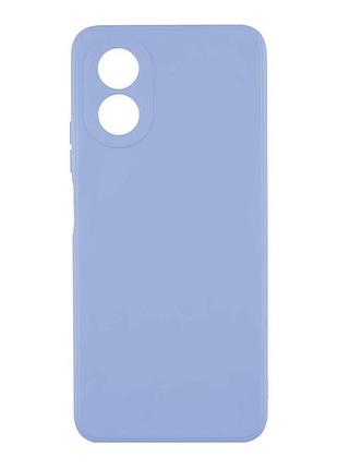 Чехол с рамкой камеры silicone cover a oppo a18 lilac (34779_3342937)