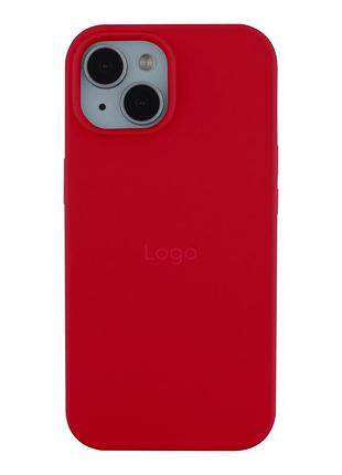 Чохол silicone case full size (aa) для iphone 15 red