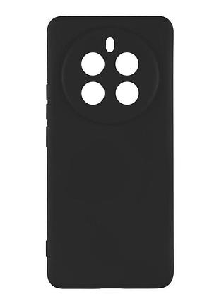 Чехол с рамкой камеры silicone cover a realme 12 pro black