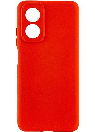 Чехол silicone cover lakshmi full camera (a) для oppo a17 красный / red