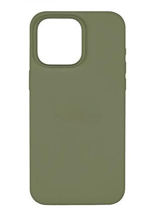 Чехол silicone case aa iphone 15 plus terracotta
