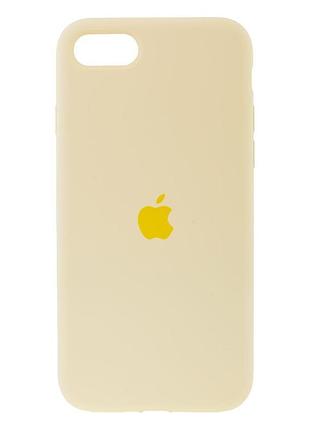 Чохол original full size для apple iphone se (2020) crem yellow