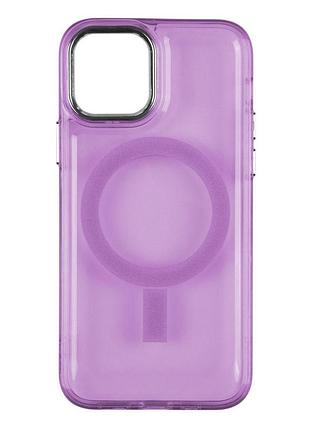 Чехол spase lollipop с magsafe iphone 12 pro max purple