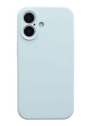Чохол із захистом камери silicone case full iphone 16 sky blue (35899_3605642)